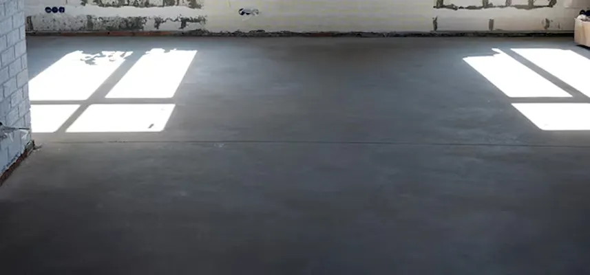 Floor Before Epoxy Coating