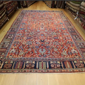 Antique Persian Mahal Carpet
