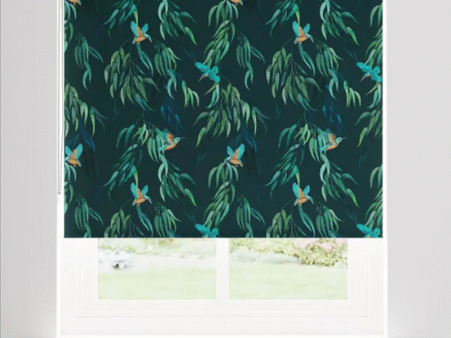 Kingfisher Blackout Roller Blind