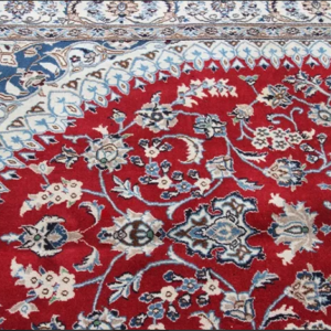 Persian Silk and wool Nain Carpets