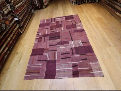 R3420 Anatolian Kilim Patchwork Rug