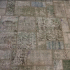 R8990 Turkish Vintage Overdyed Patchwork Rugs