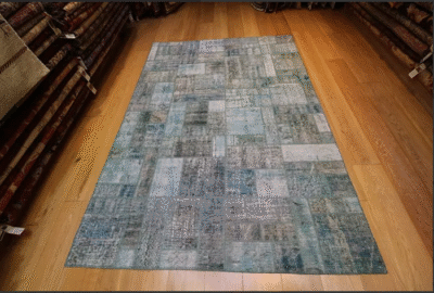 R9000 Vintage Overdyed Patchwork Rugs