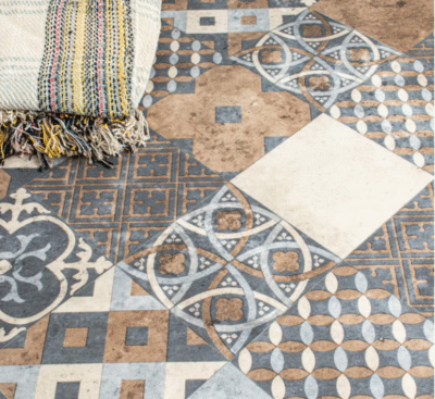 Zaragoza Tile Indigo