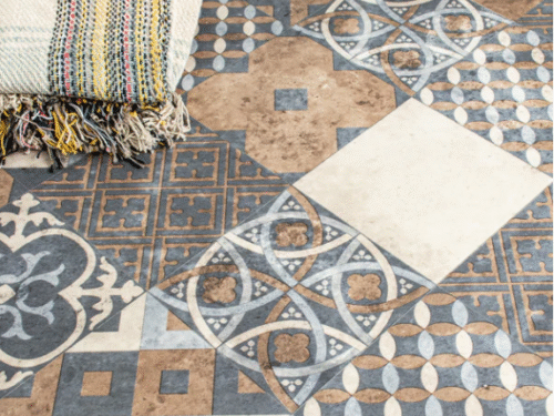 Zaragoza Tile Indigo