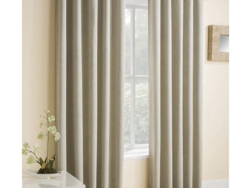 Eyelet Curtains Cream