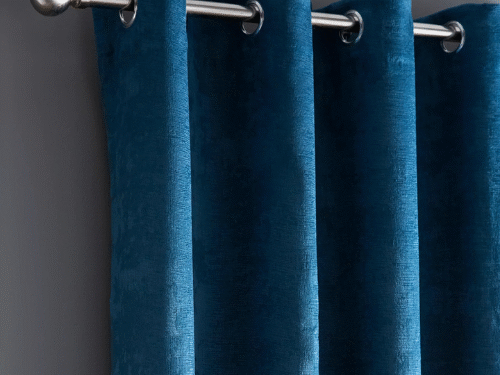 Eyelet Curtains Dark Teal