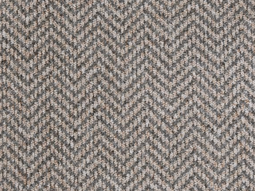 Greige Zigzag