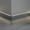LED stainless steel skirting board
