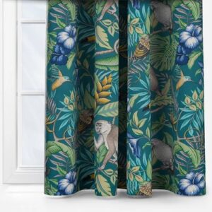 Rainforest Lagoon Bedroom Curtains