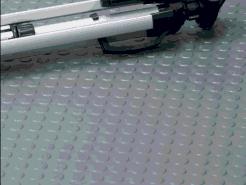 Round Dot Garage Flooring