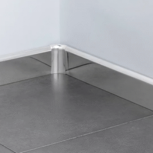 Stainless steel skirting board