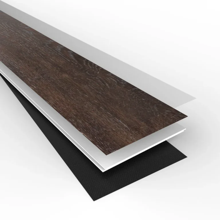 Permshield Golden Mocha SPC Flooring - Layers