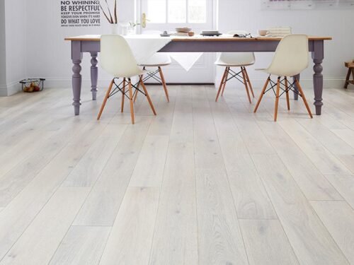 Galleria Professional Engineered European Rustic Oak Flooring 20mm x 190mm Winter Dawn Lacquered