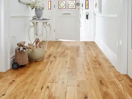 Home Choice Engineered European Rustic Oak Flooring 14mm x 130mm Natural Lacquered