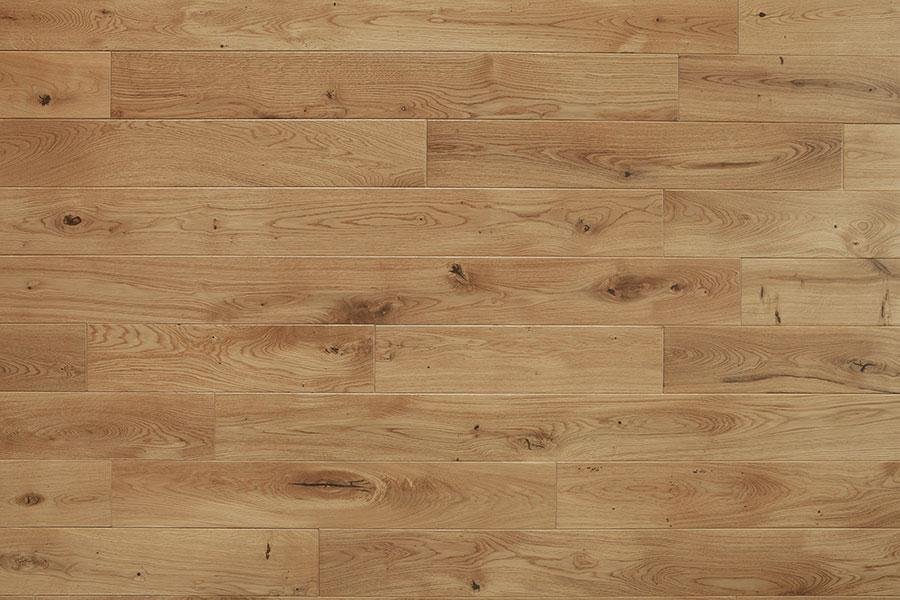 Home Choice Engineered Rustic Oak Flooring 14mm x 125mm Natural Brushed Matt Lacquered - Image 5