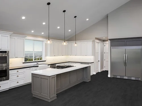 Wood Oak Plank Effect Foam Backed Vinyl Flooring