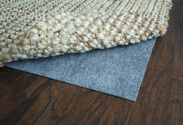 Carpet Underlay Dubai close detail showing foam texture and layered material