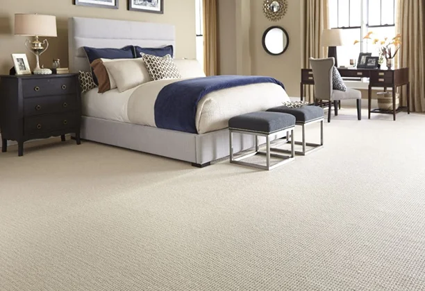 Classic Bedroom Carpet in neutral tones for modern bedroom floor design and room use