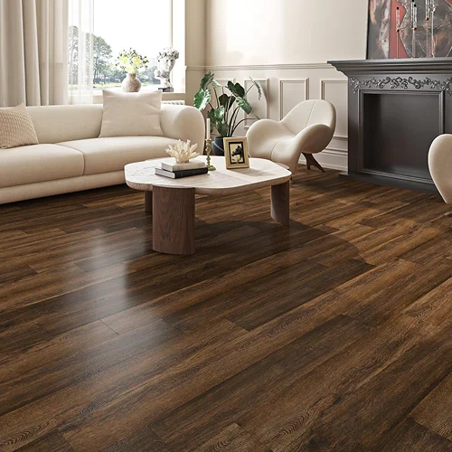 Dark Brown Wooden Flooring