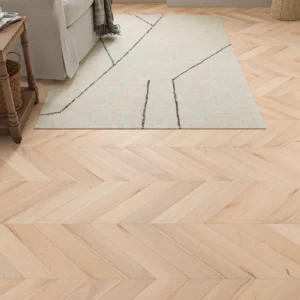 Feather Oak Chevron Flooring