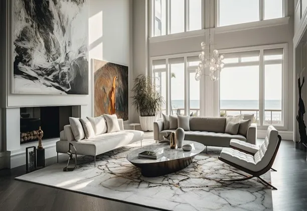Full Coverage Living Room Carpet covering lounge space with wall-to-wall fit and neutral fabric finish