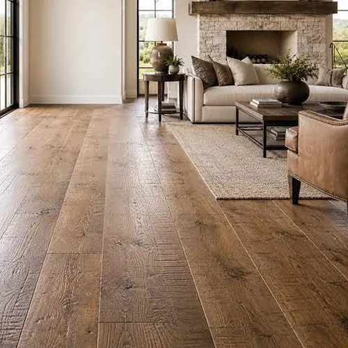 Hand-scraped Laminate Flooring