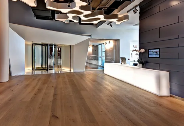 High Quality Mdf Flooring texture detail showing layered wood material surface