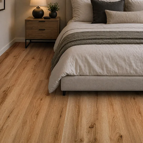LVT Subfloors showing cleaned concrete base ready for accurate vinyl flooring placement