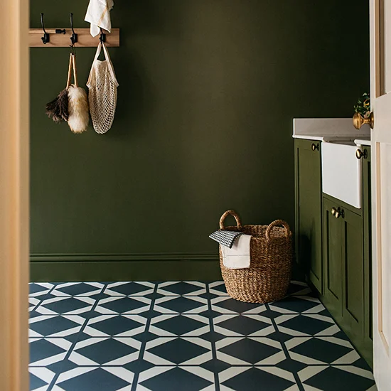 Laundry Rooms Vinyl Flooring