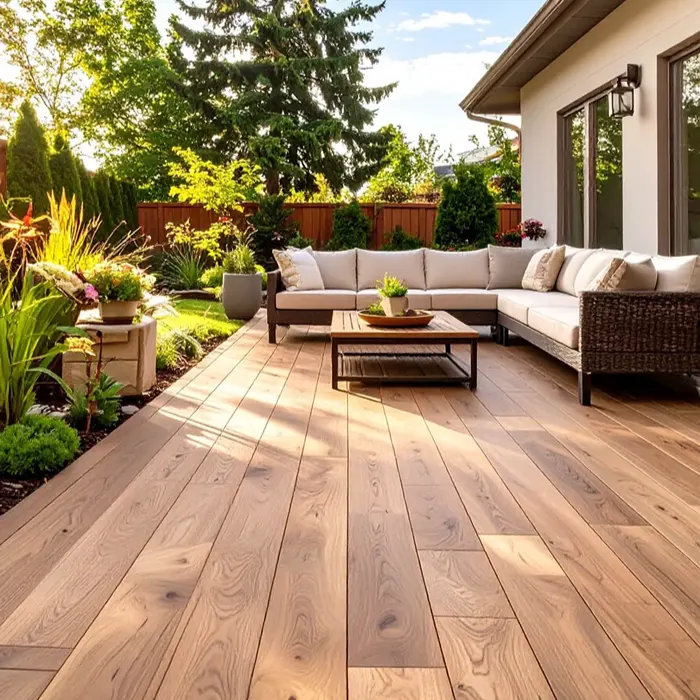 Luxury Outdoor Deck Flooring in Dubai