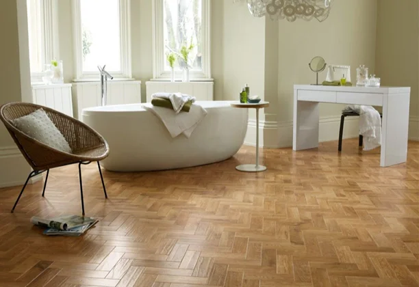 MDF Tiles Dubai product view showing wood finish panels for interior walls