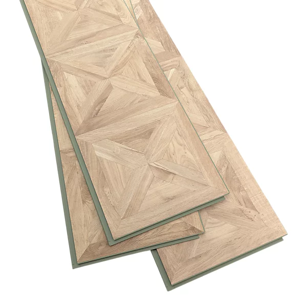 Marquetry Natural Oak Laminate Flooring