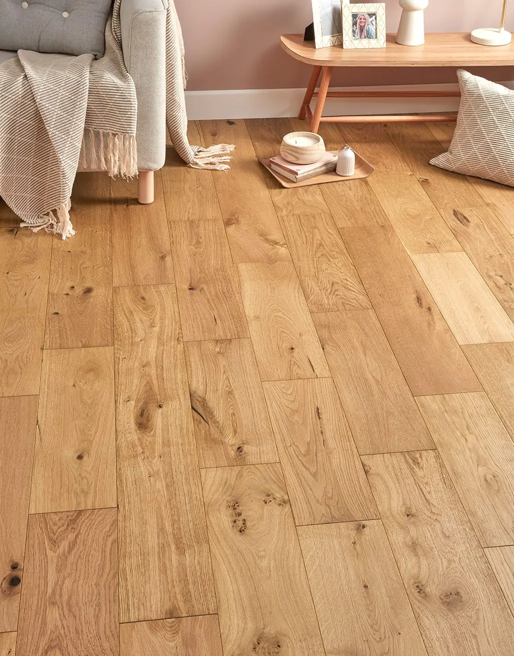 Natural Vintage Oak Wood Flooring