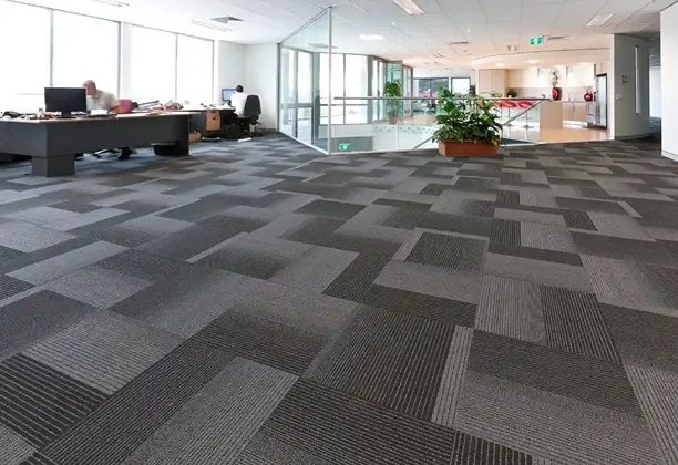 Nylon Office Carpet showing textured pile detail and fiber finish close view