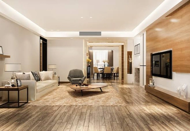 Parquet Flooring planks showing natural wood grain texture and detailed surface finish
