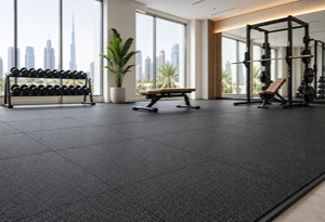 Premium Rubber Flooring in Dubai
