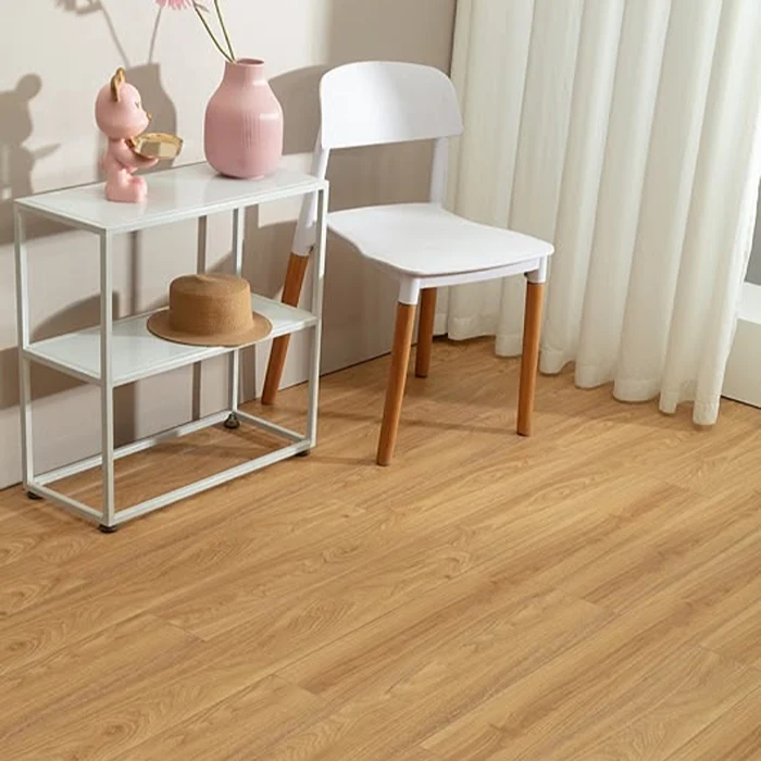 SPC Wood Flooring installed in apartments with waterproof planks and natural wood-look finish