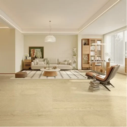 Warm Beige Wooden Flooring