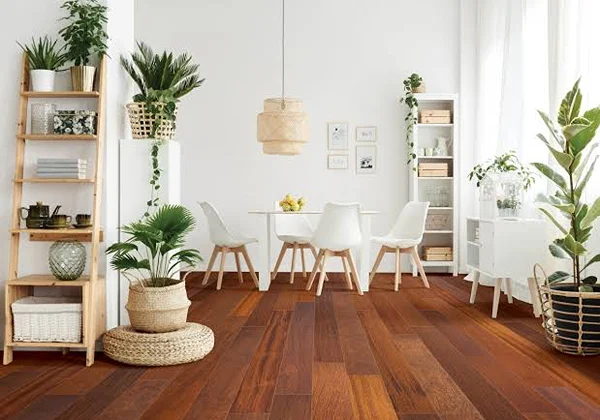 Wooden Parquet Flooring installation featuring precision block placement across a prepared floor