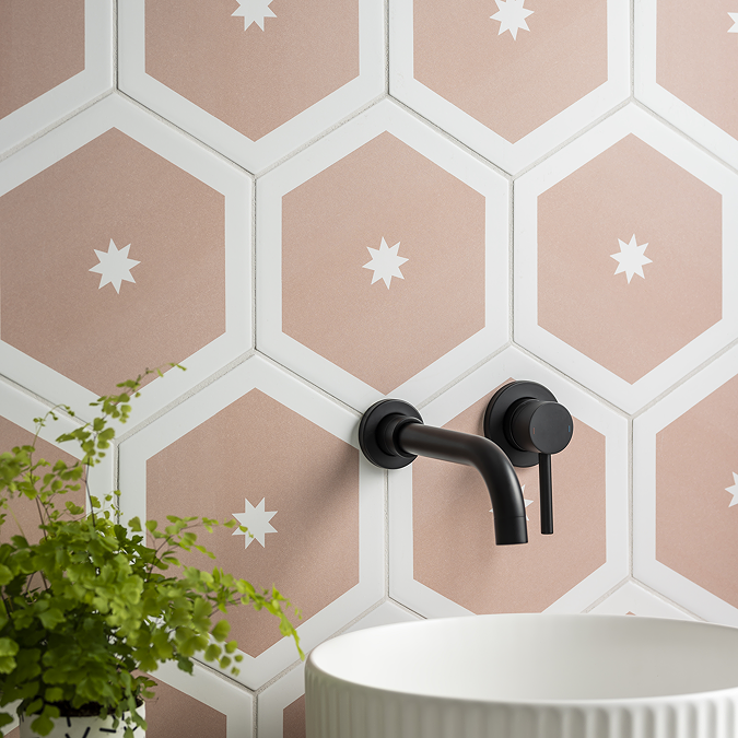Blush Hexagon Flooring
