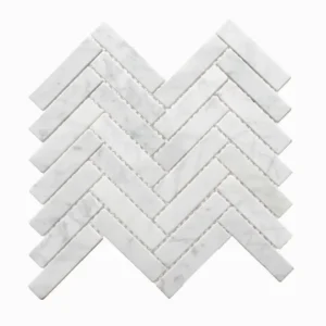 Grey Herringbone Mosaic Flooring