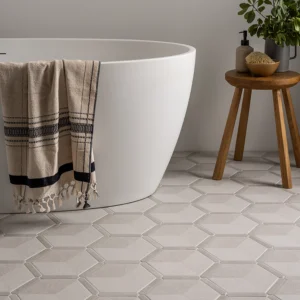 Grey Hexagon Flooring