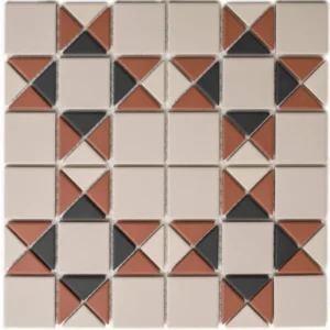 Navy Blue Mosaic Flooring
