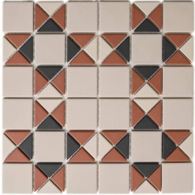 Navy Blue Mosaic Flooring