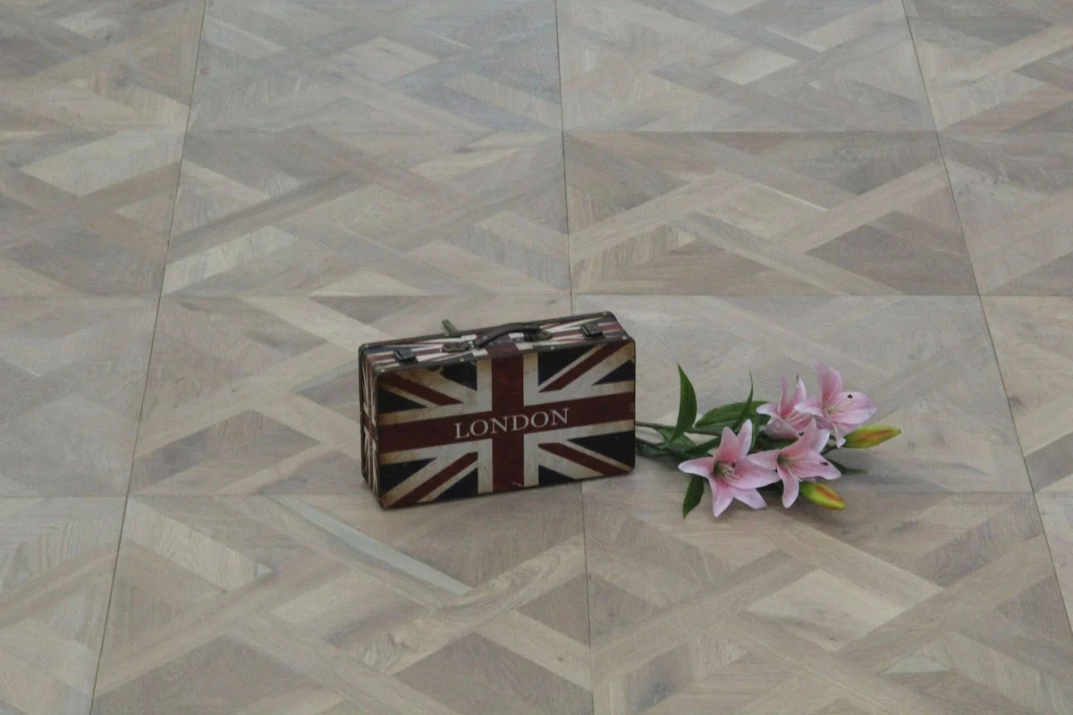 Smoked Grey Oak Versailles Flooring
