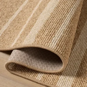 Arden Natural Bleached Striped Indoor Outdoor Rug