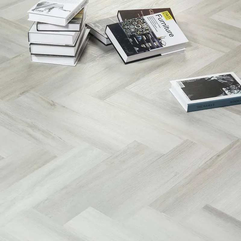 Birch Blonde Wood Parquet LVT-Flooring