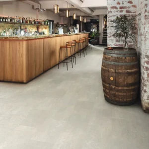 Karndean Dove Grey Concrete Knight Tile LVT