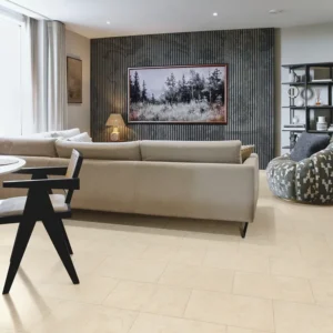 Karndean Natural Limestone Knight Tile LVT